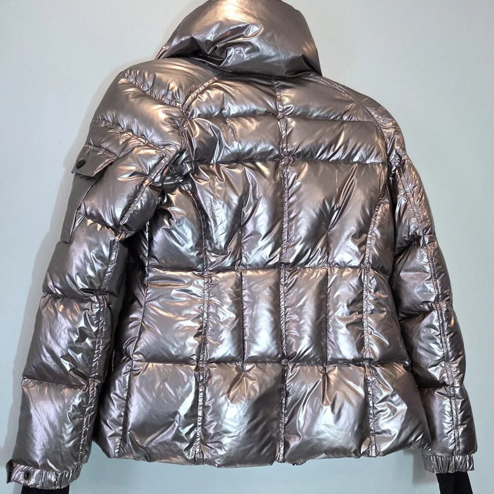 NWOT SAM Pyrite Metallic Freestyle Puffer Down Jacket Size S